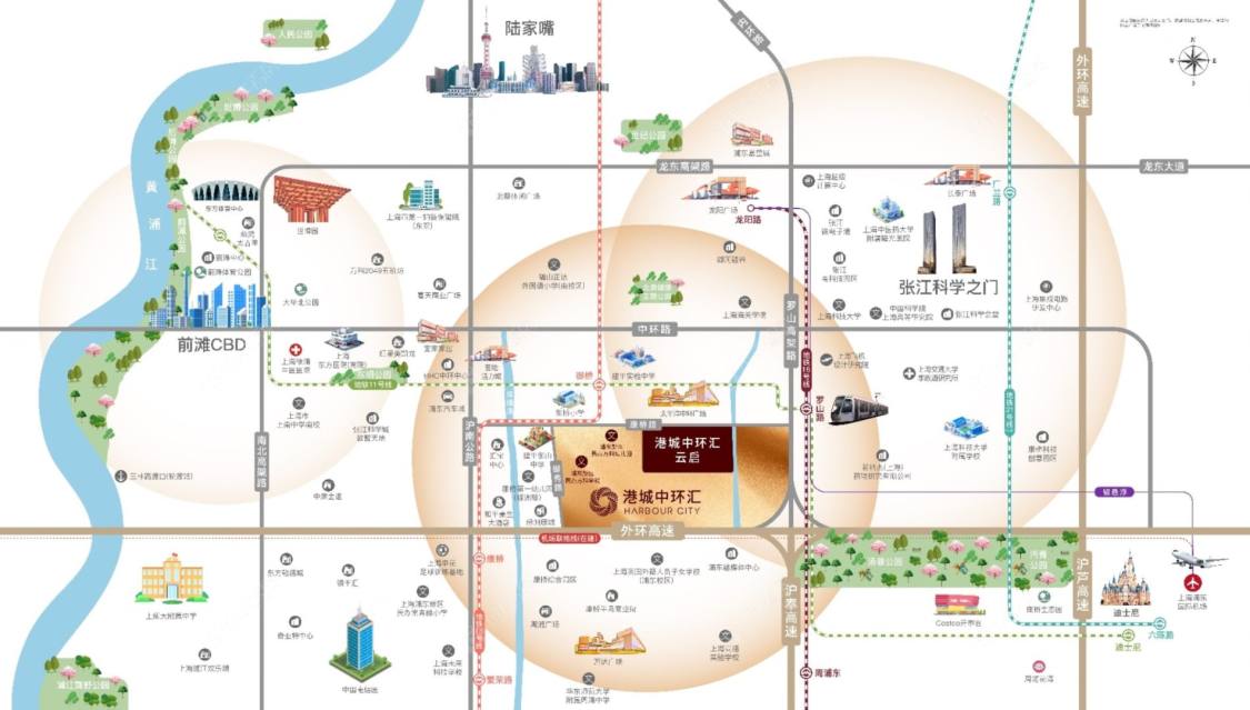 上海港城中环汇·云启小区_港城中环汇·云启小区null