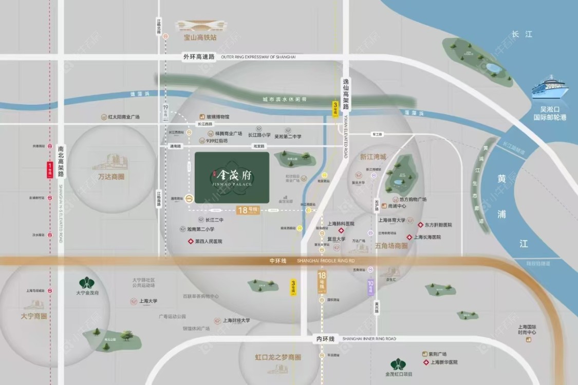 上海江湾金茂府在售新楼盘null