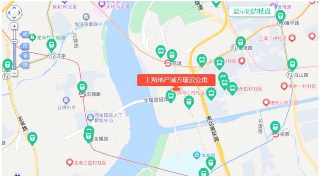 上海上海地产城方璟滨公寓小区_上海地产城方璟滨公寓小区null