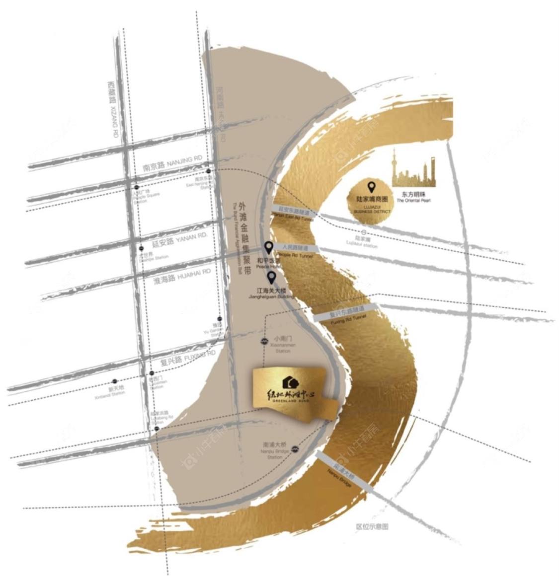 上海绿地外滩中心T3办公楼小区_绿地外滩中心T3办公楼小区null