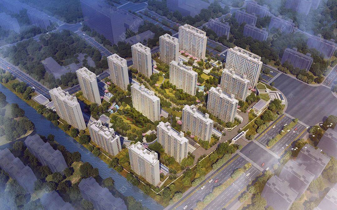 上海大名城·映雨江南在售新楼盘沙盘图
