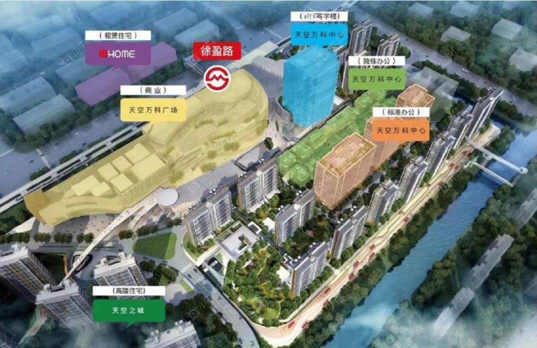 上海天空万科中心小区_天空万科中心小区null