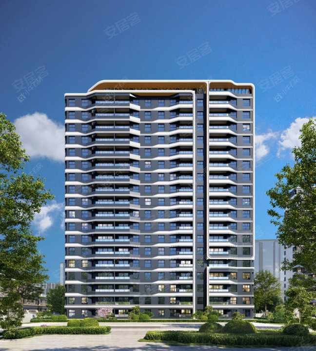 上海上实听海在售新楼盘效果图