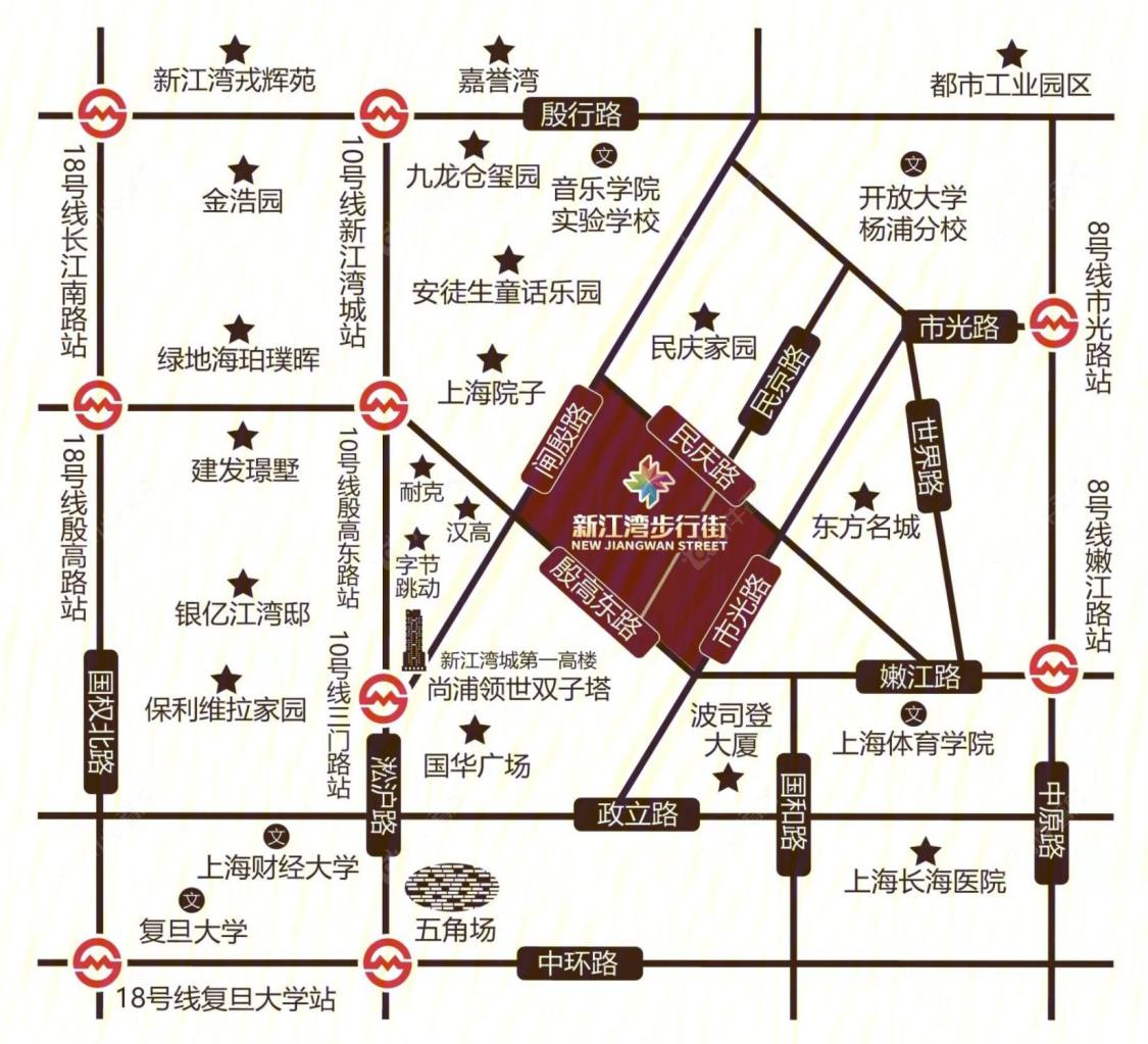 上海新江湾步行街小区_新江湾步行街小区null