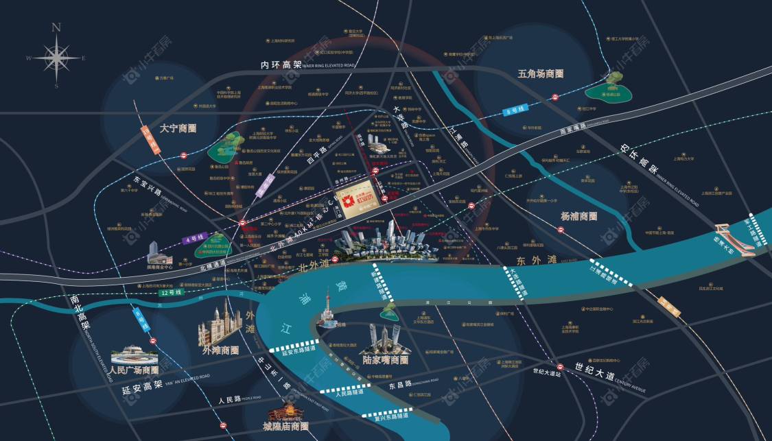 上海北外滩虹业坊小区_北外滩虹业坊小区null