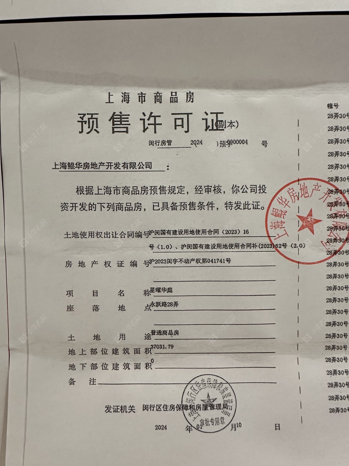 上海大华星曜在售新楼盘null