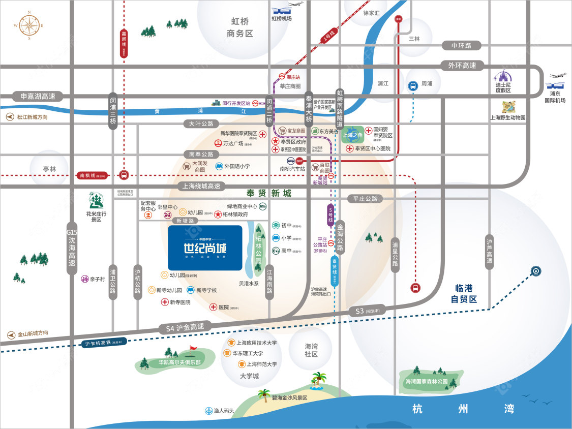 上海中国中铁世纪尚城别墅在售新楼盘null