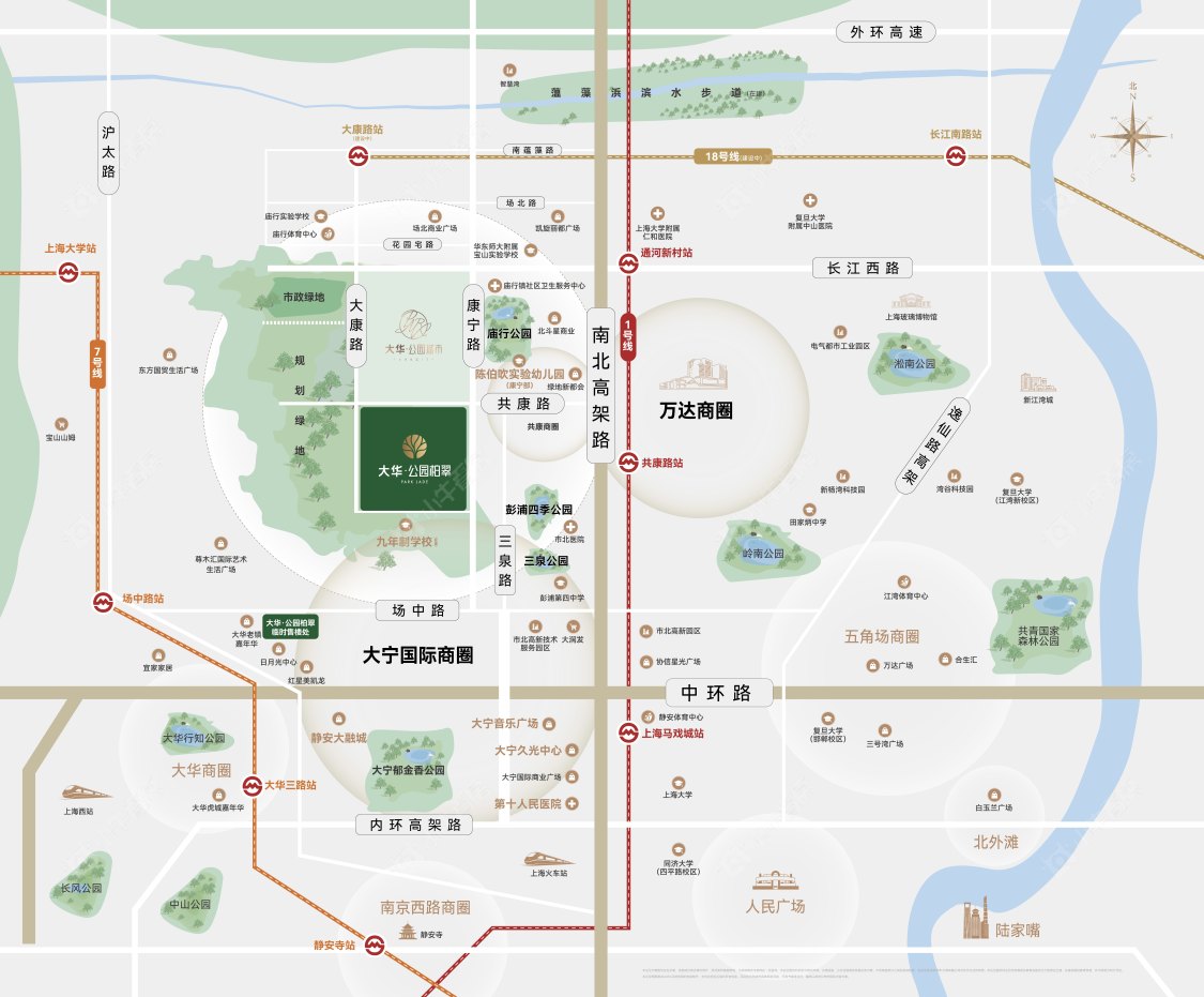上海大华公园柏翠在售新楼盘null