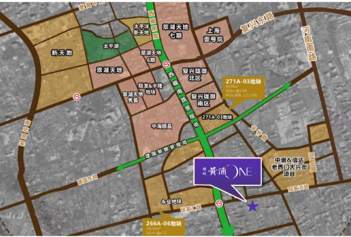 上海绿城黄浦ONE在售新楼盘null