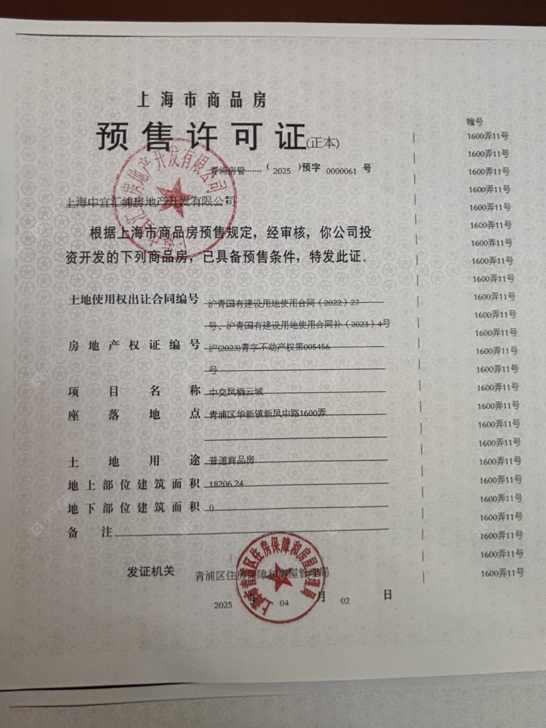 上海中交凤启虹桥在售新楼盘null